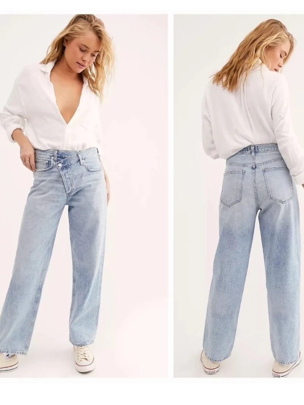 Agolde Criss Cross Upsized Jeans